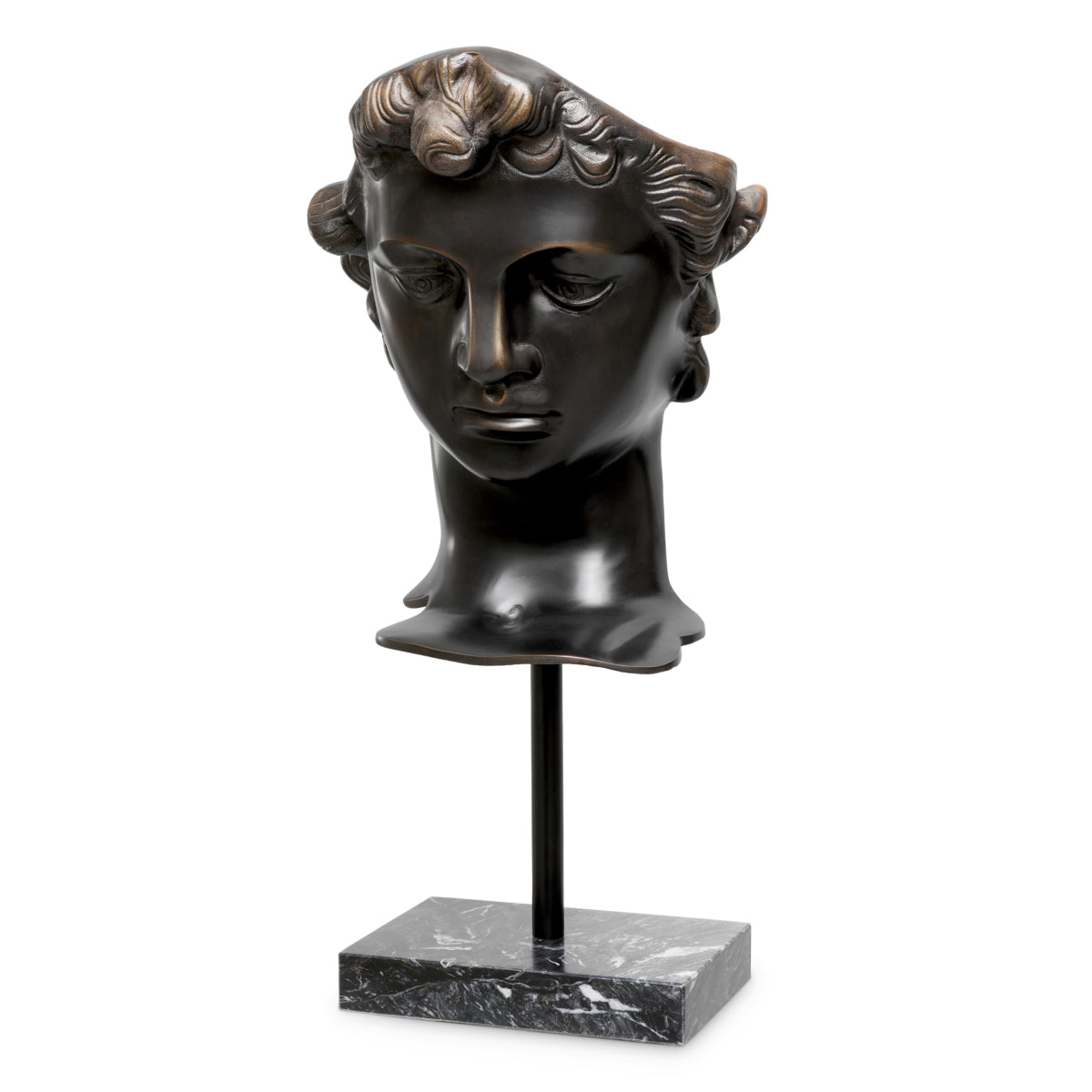 Bronze Head Statue David
