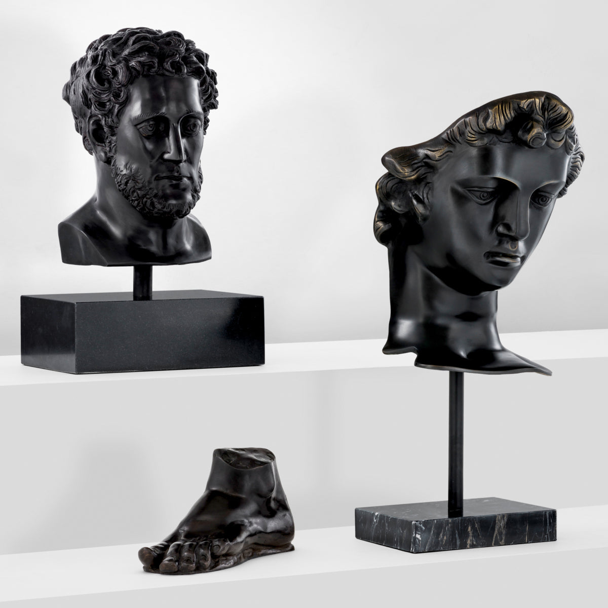 Bronze Head Statue David