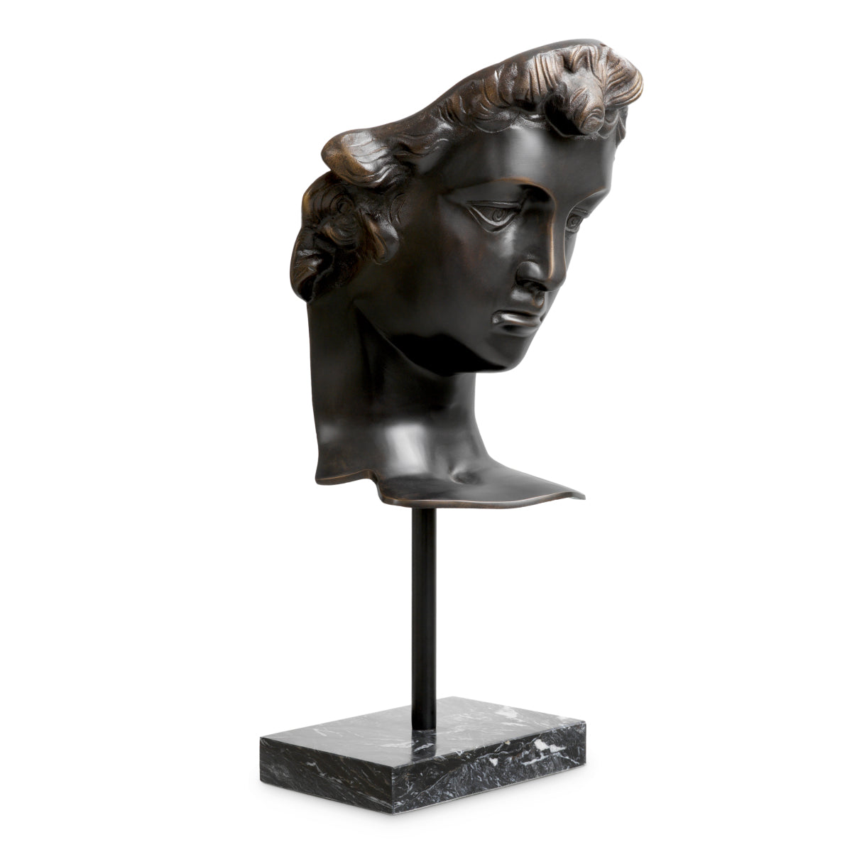 Bronze Head Statue David