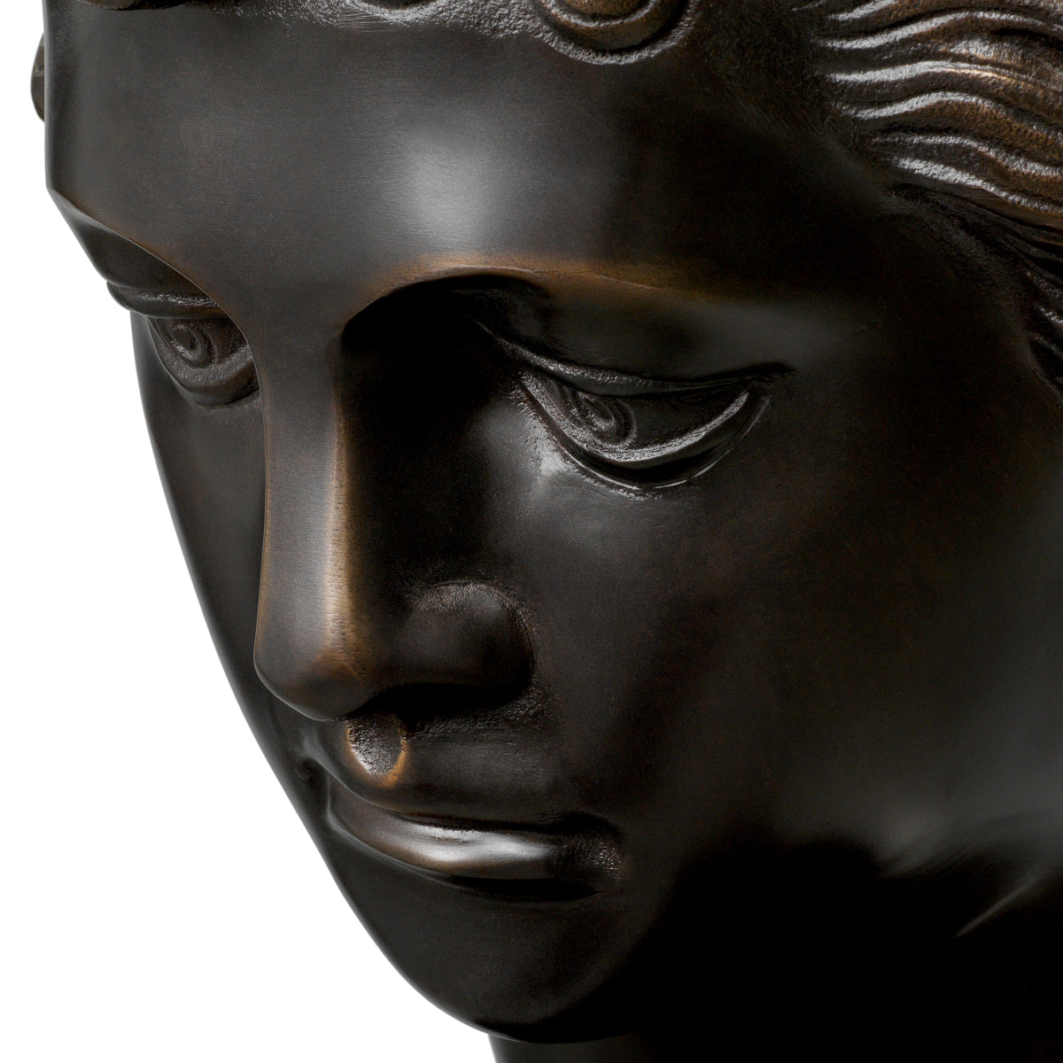 Bronze Head Statue David