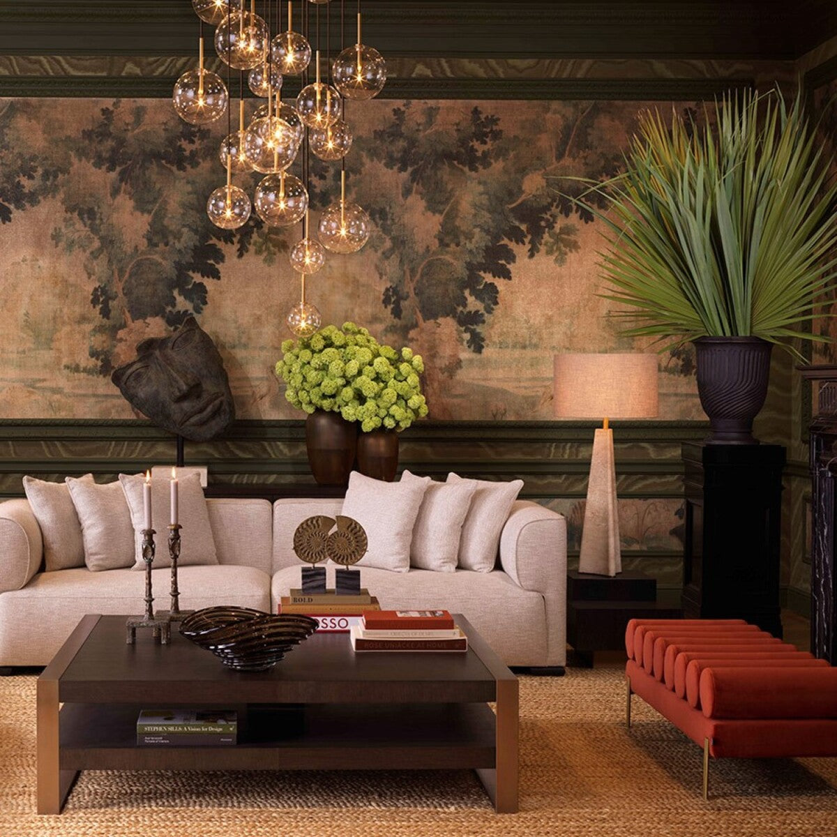 Black Paneled Column Marceau | Eichholtzmh.com