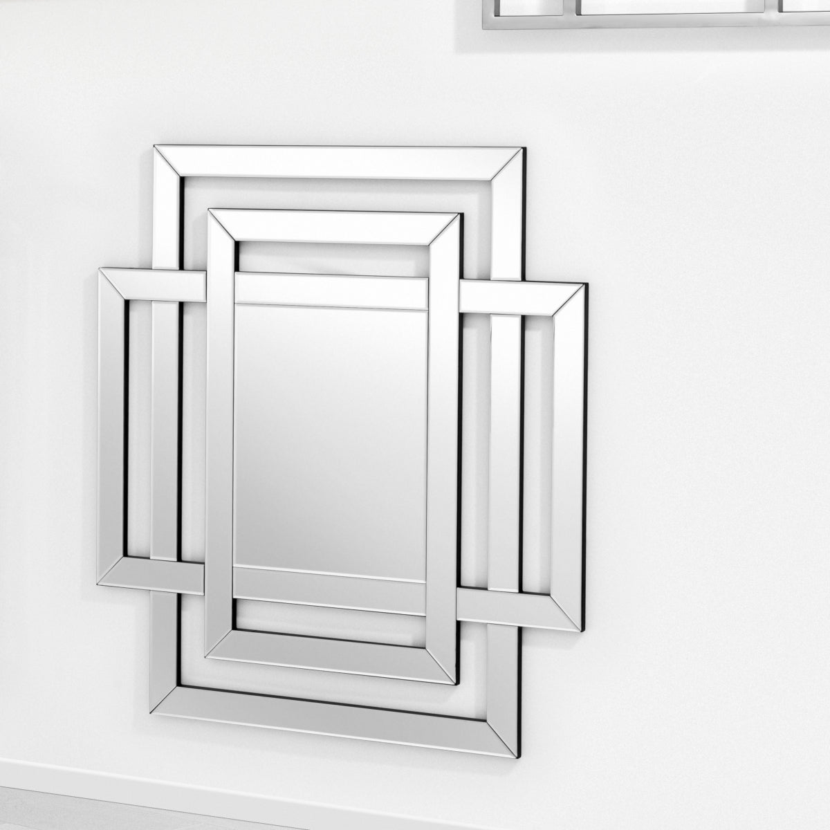 Geometric Frame Wall Mirror Mortimer | Eichholtzmh.com
