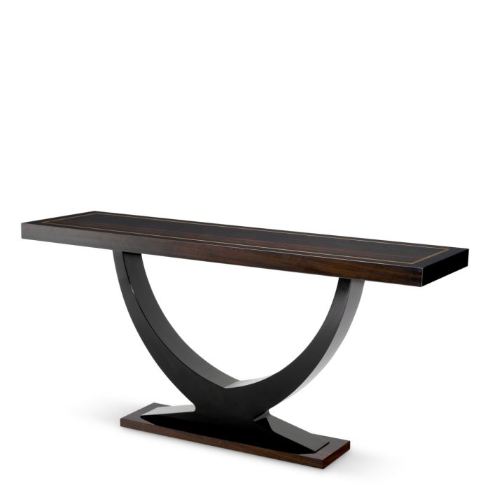 Console Table Umberto eucalyptus veneer