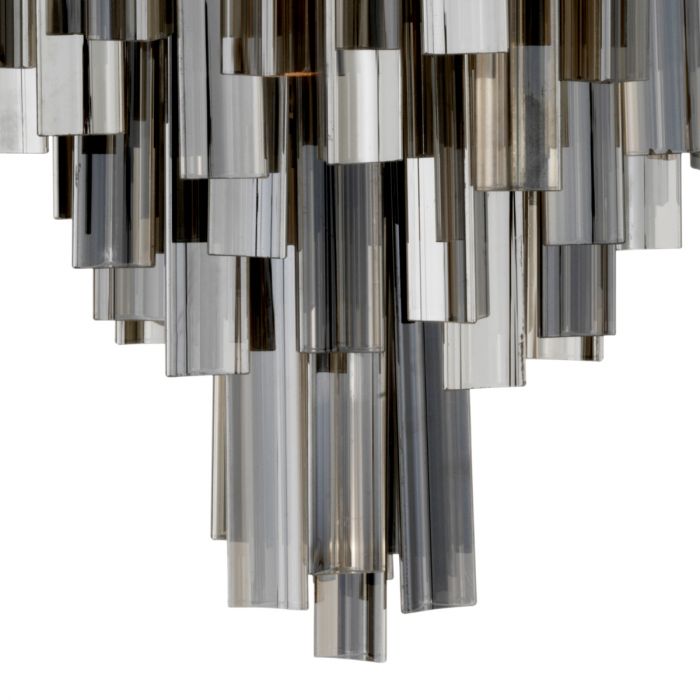 Chandelier Salerno smoke glass