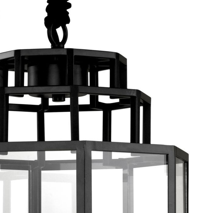 Lantern Monticello M black finish