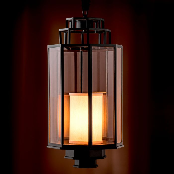 Lantern Monticello M black finish
