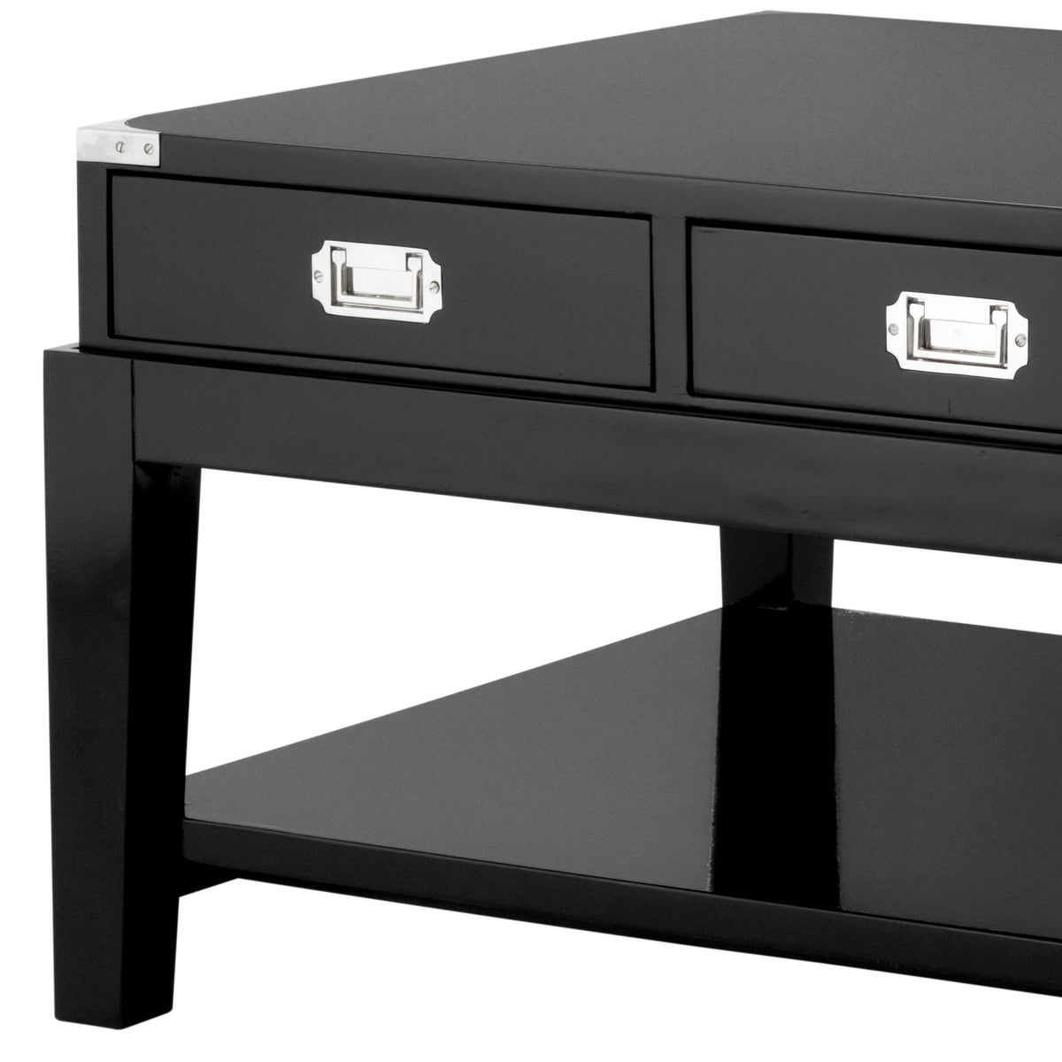 3 Drawer Coffee Table Military | Eichholtzmh.com