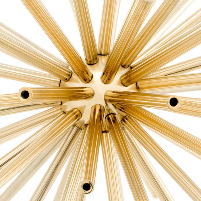 Object Meteor set of 3 polished brass