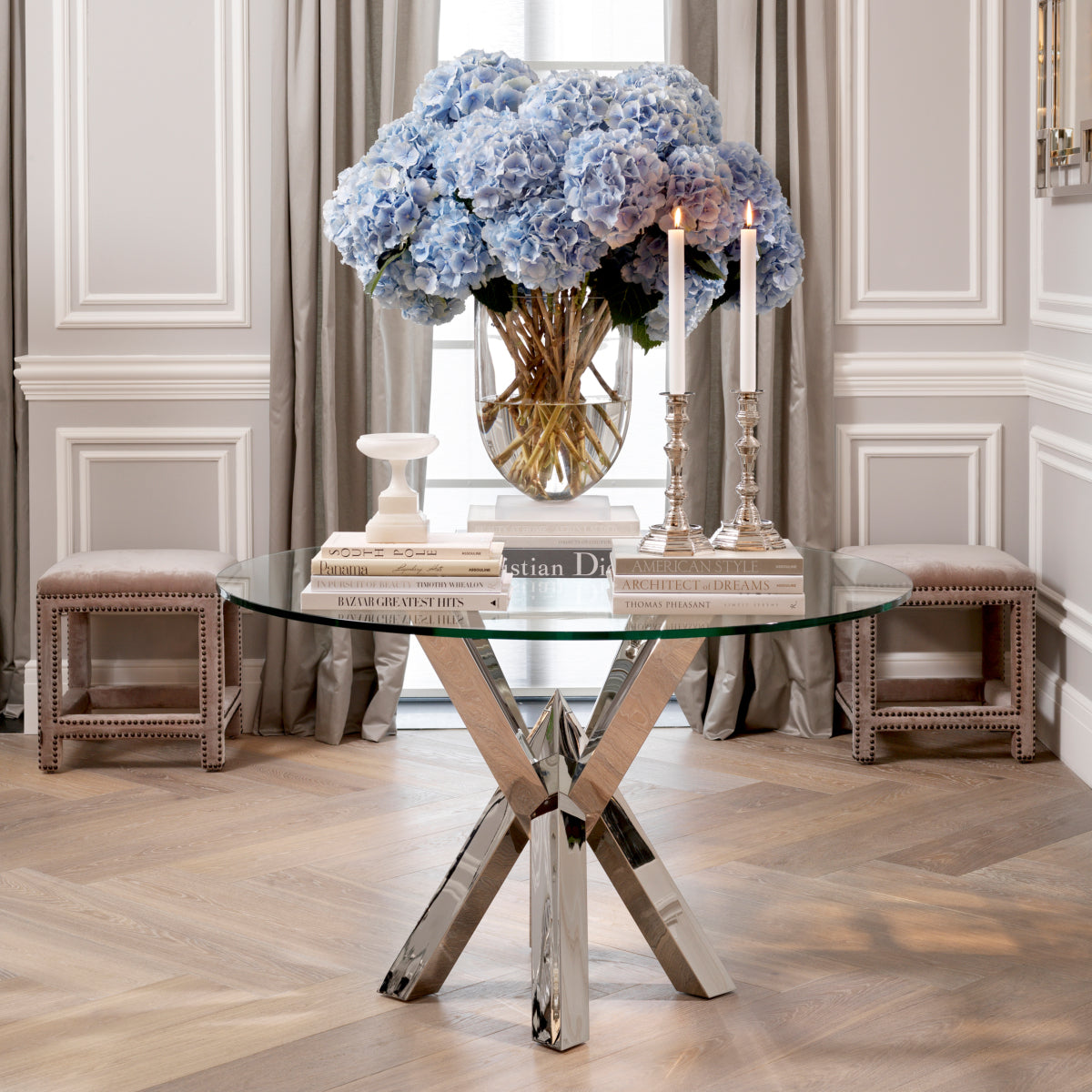 Silver Dining Table Triumph | Eichholtzmh.com