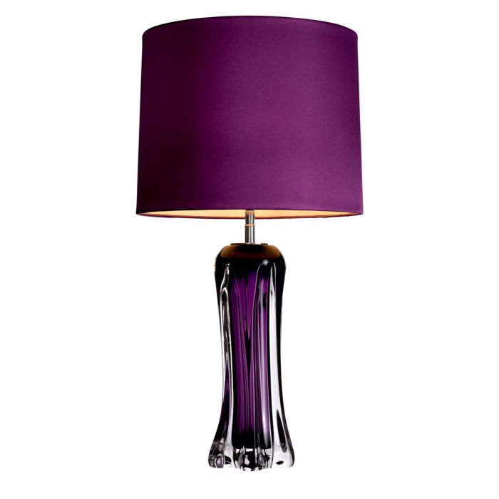 Table Lamp Castillo purple
