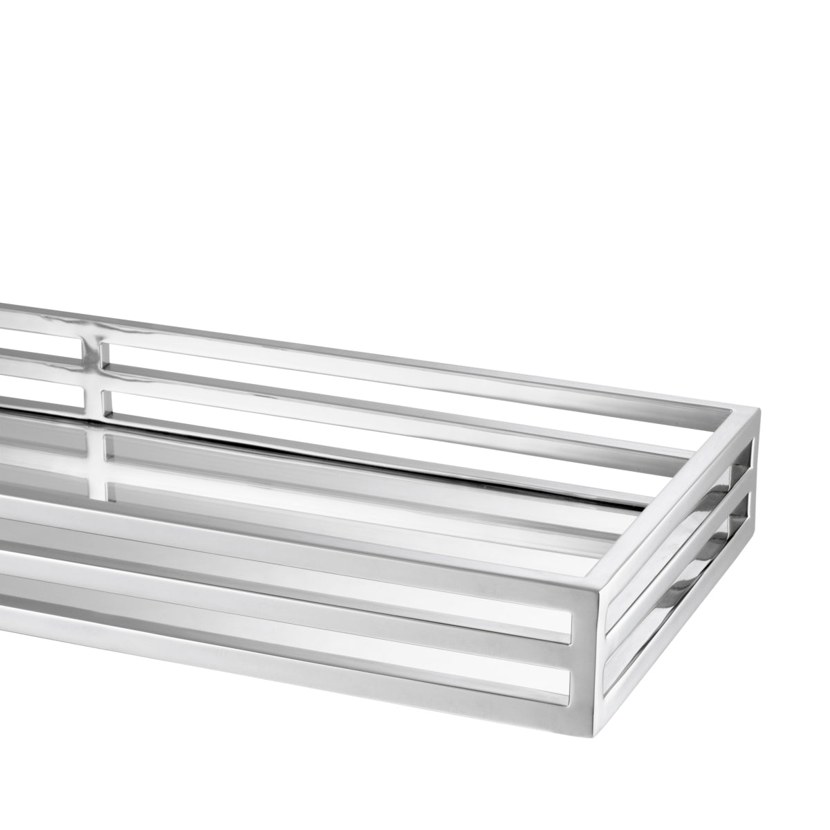 Nickel Metallic Framed Tray Ersa