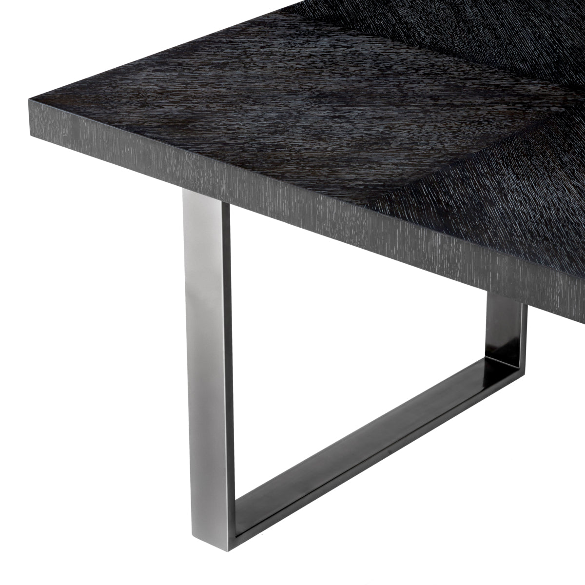 Charcoal Oak Dining Table Borghese | Eichholtzmh.com