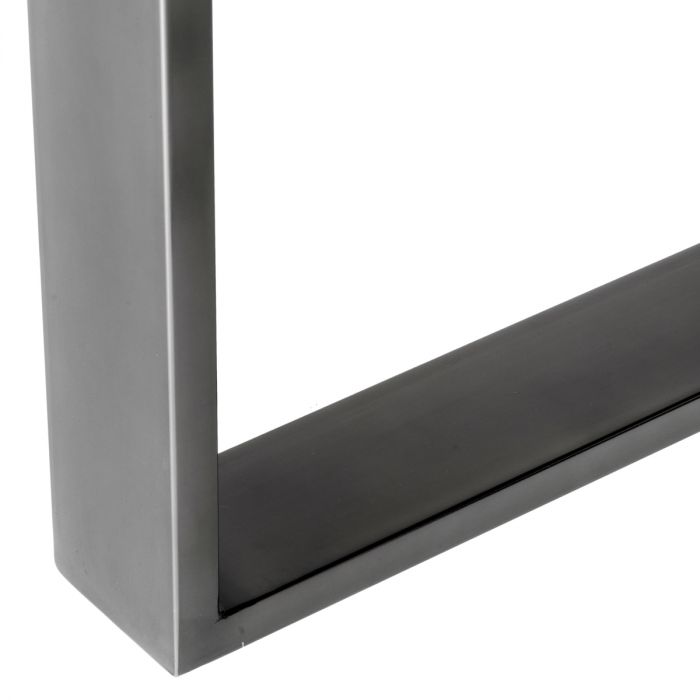 Dining Table Borghese charcoal grey oak veneer