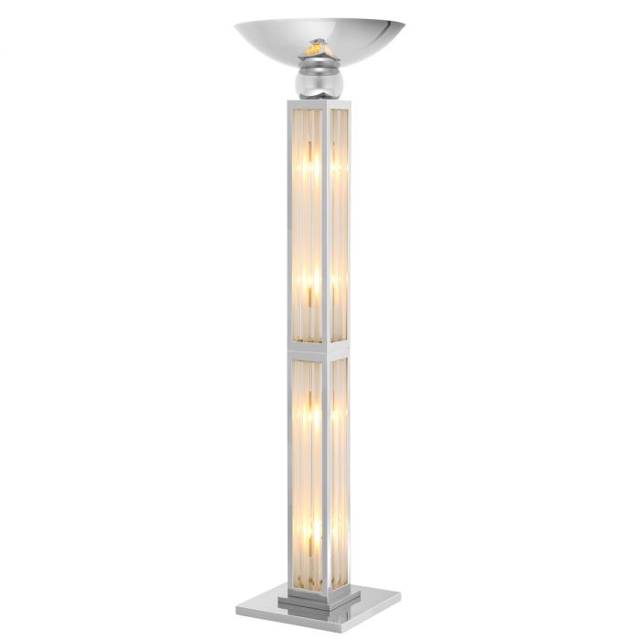 Floor Lamp Dorrell nickel finish
