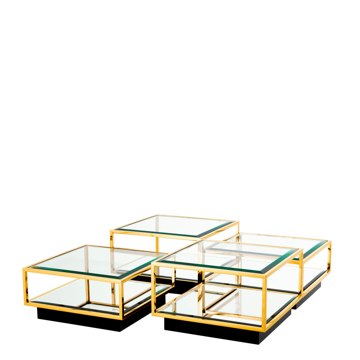 Gold Coffee Tables (4) Tortona