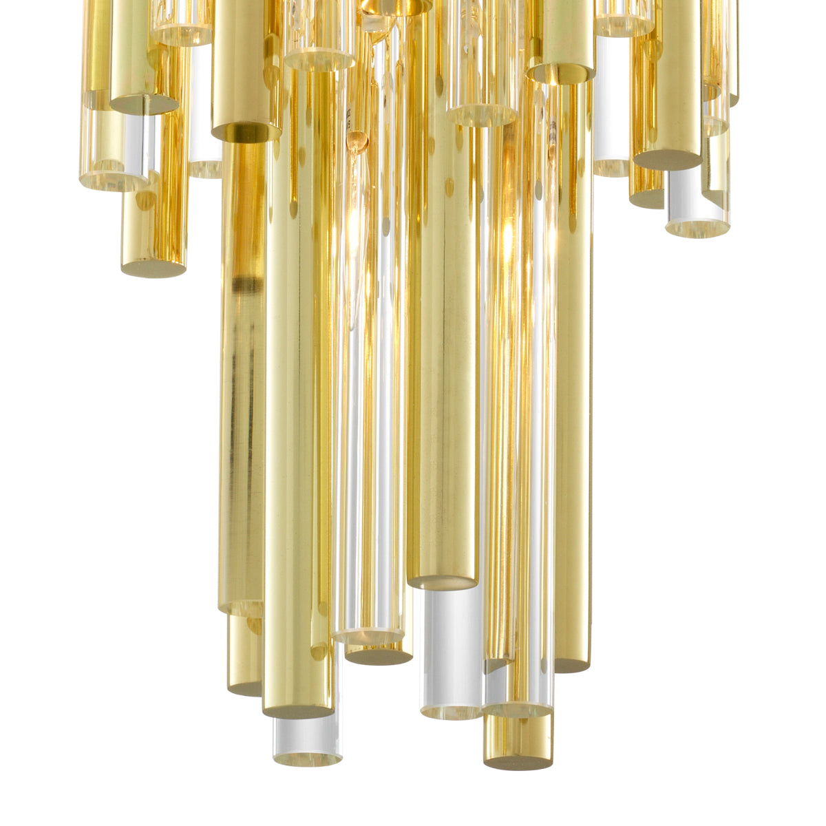 Gold Tiered Glass Chandelier Gigi S | Eichholtzmh.com