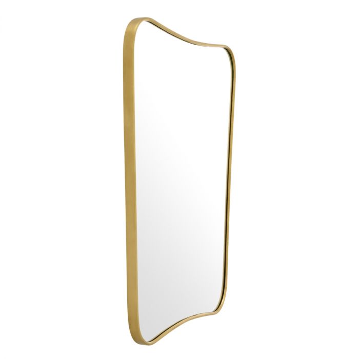 Mirror Vivienne S brushed brass finish