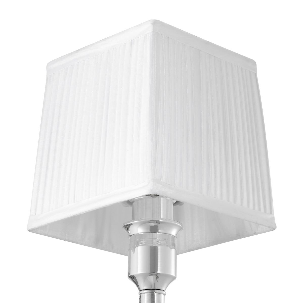 White Pleated Wall Lamp Ellington | Eichholtzmh.com