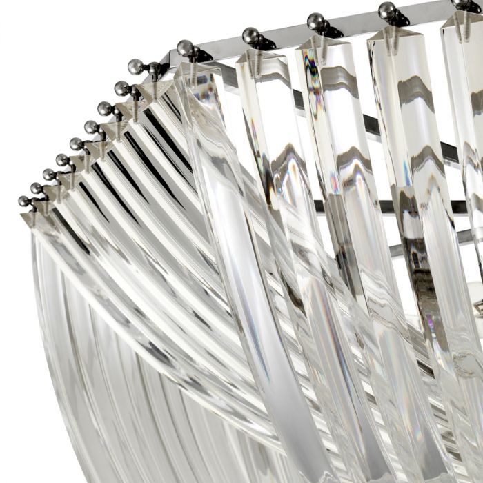 Ceiling Lamp Hyères nickel finish