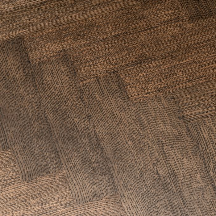 Dining Table Melchior brown oak veneer 230 cm