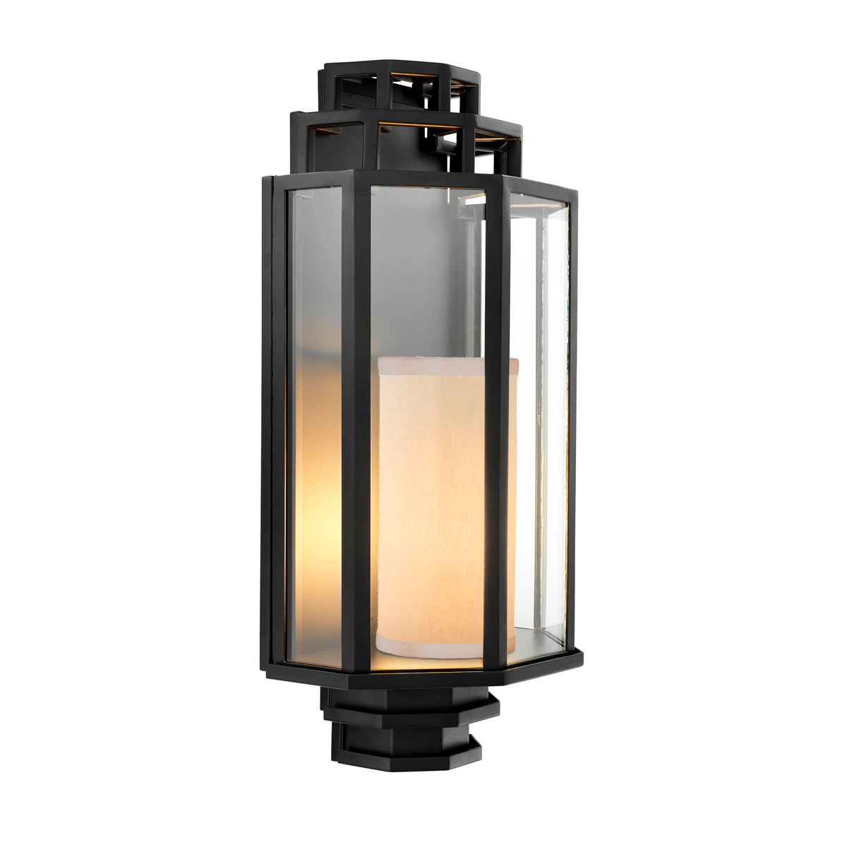 Black Lantern Wall Lamp Monticello | Eichholtzmh.com