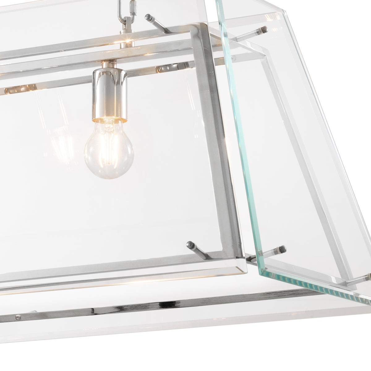 Nickel Minimalist Island Chandelier L Azure | Eichholtzmh.com