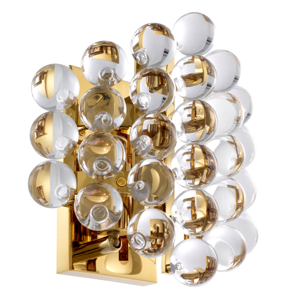 Golden Glass Wall Lamp Mylo | Eichholtzmh.com
