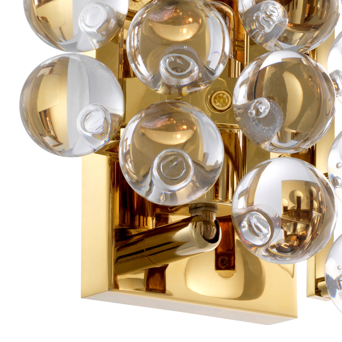 Golden Glass Wall Lamp Mylo | Eichholtzmh.com