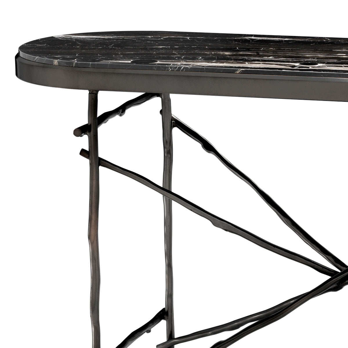 Oval Marble Console Table Tomasso | Eichholtzmh.com