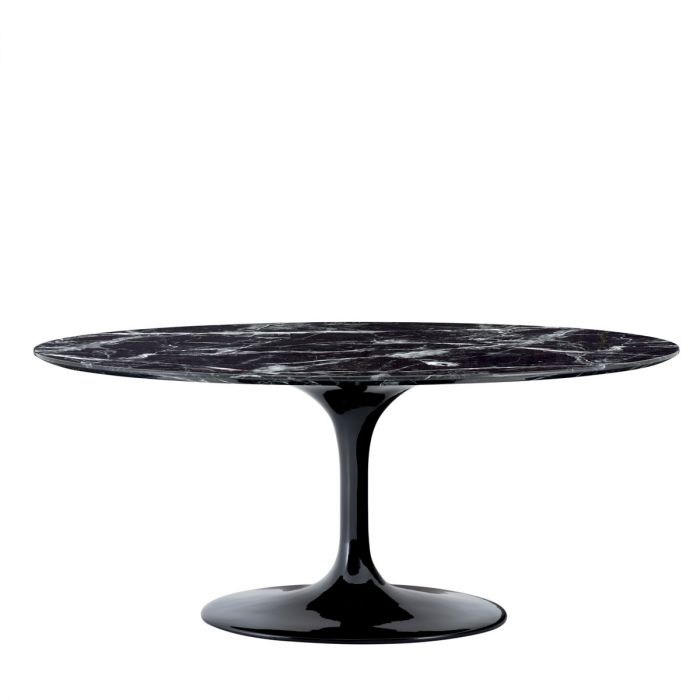 Dining Table Solo black faux marble