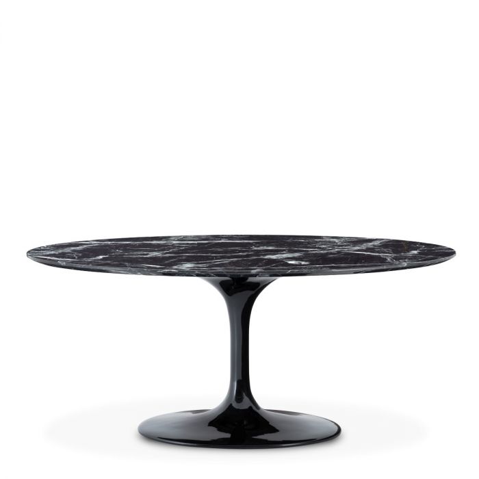 Dining Table Solo black faux marble