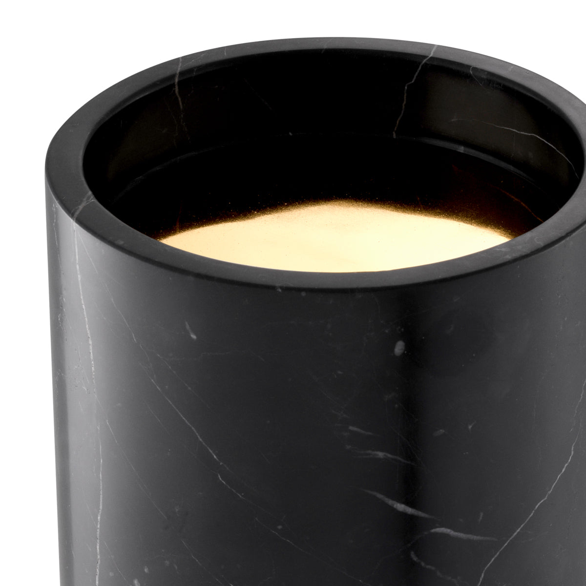 Black Marble Candle Holder Whitby | Eichholtzmh.com