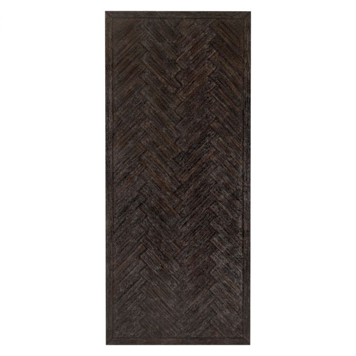 Dining Table Melchior charcoal oak veneer 230 cm