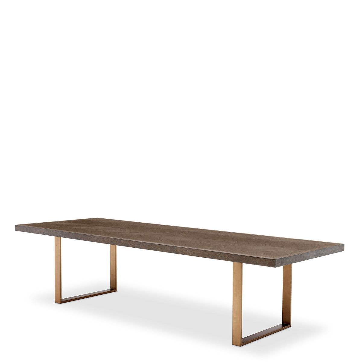 Brown Oak Dining Table Melchior