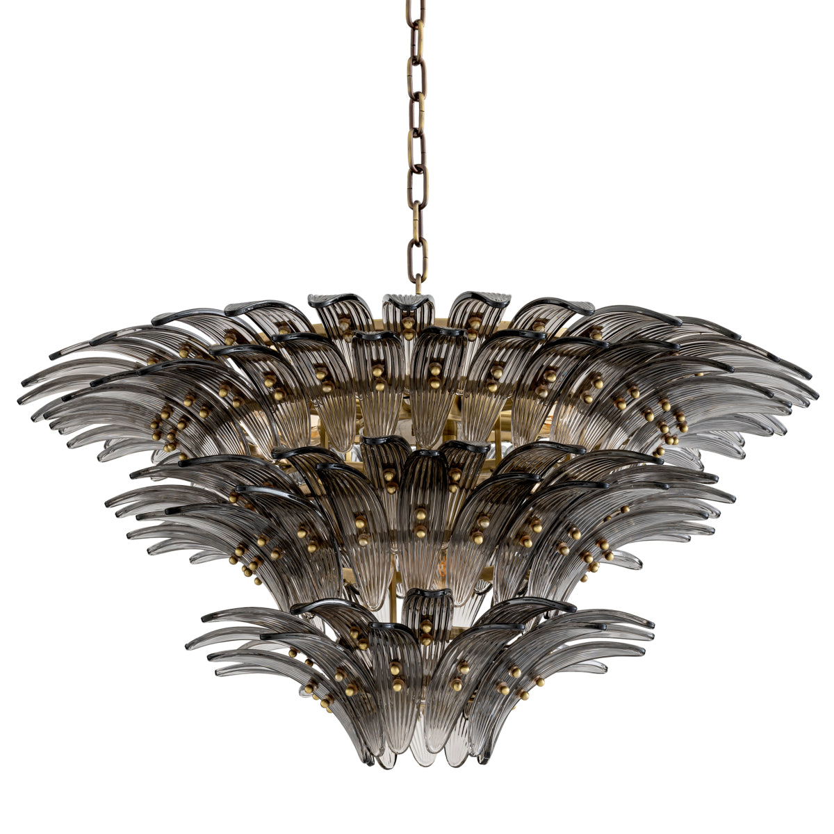 3 Tier Glass Chandelier Italo | Eichholtzmh.com