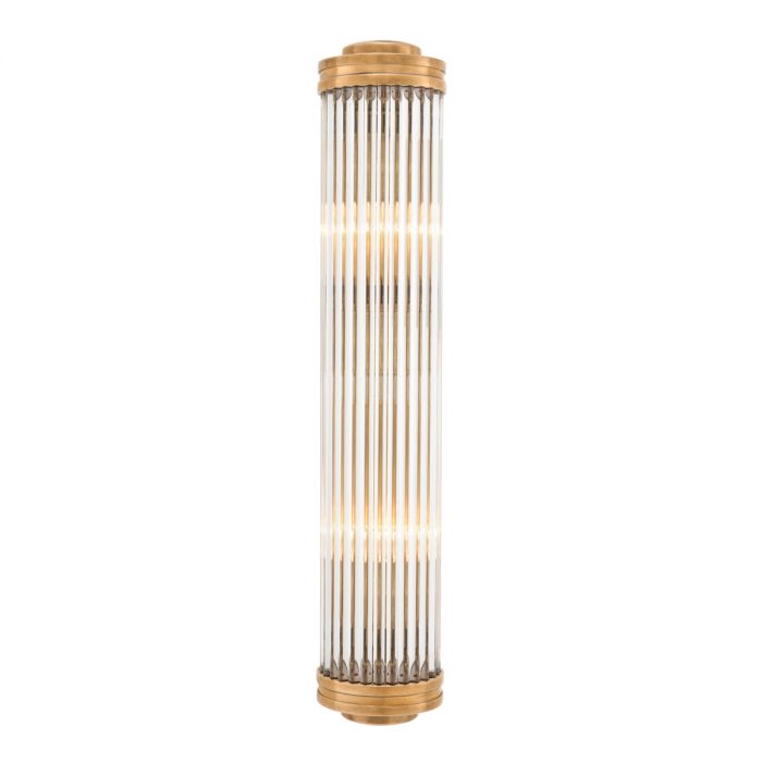 Wall Lamp Gascogne XL vintage brass finish