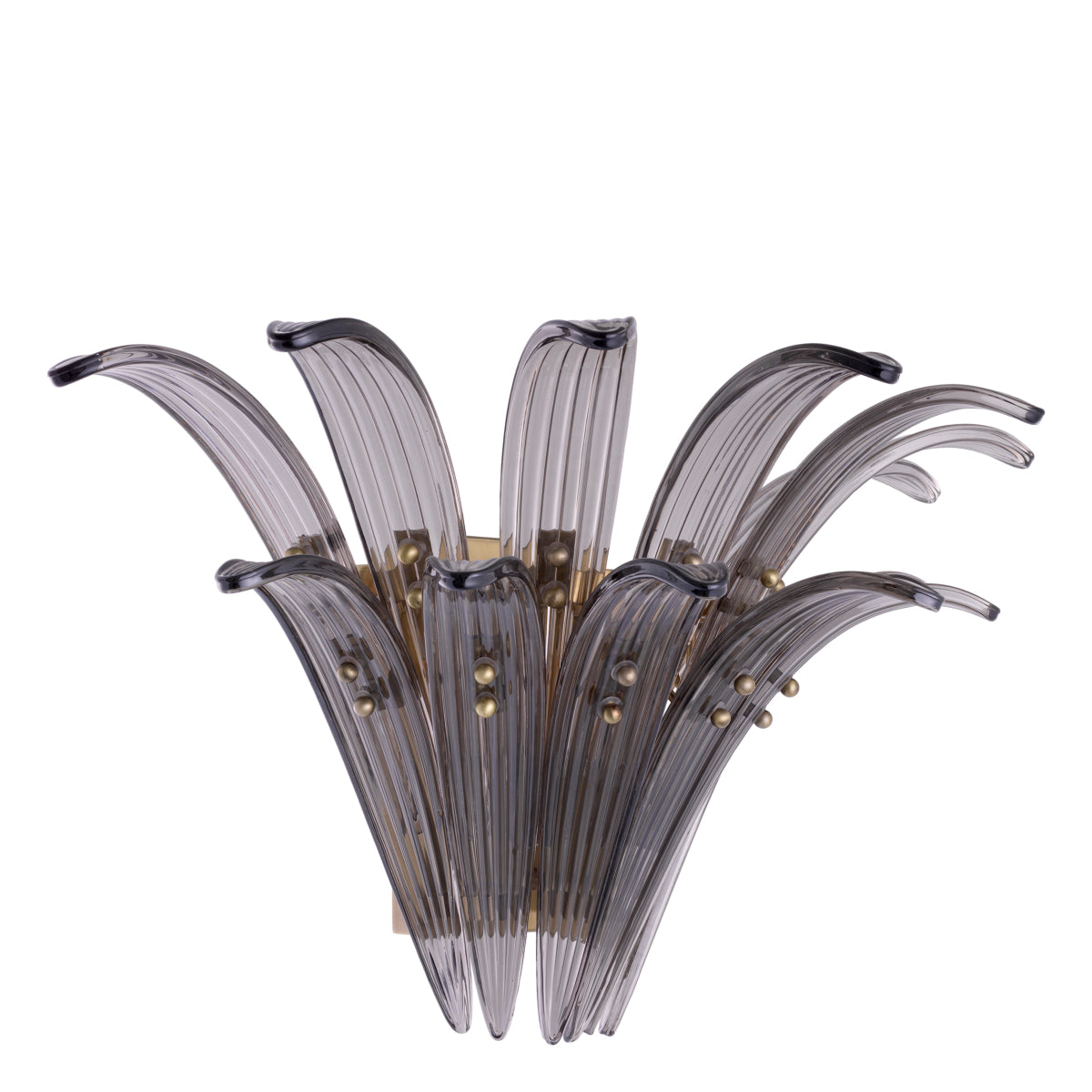 Smoke Glass Wall Lamp Italo | Eichholtzmh.com