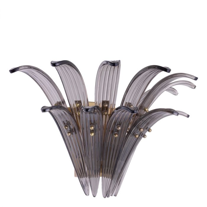 Wall Lamp Italo light brushed brass finish