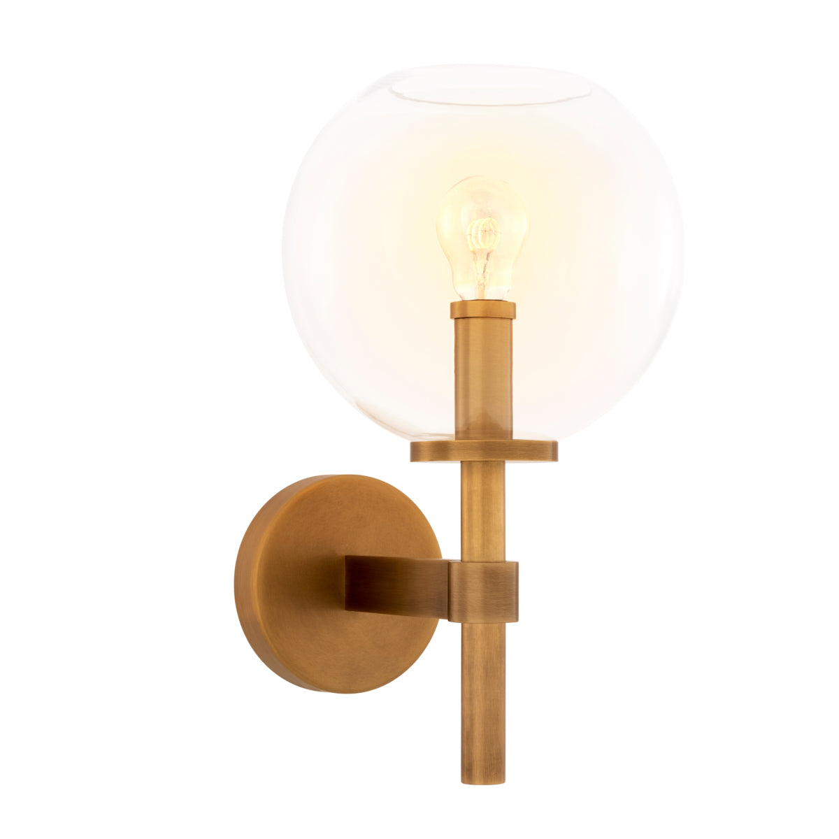 Brass Globe Wall Lamp Jade | Eichholtzmh.com