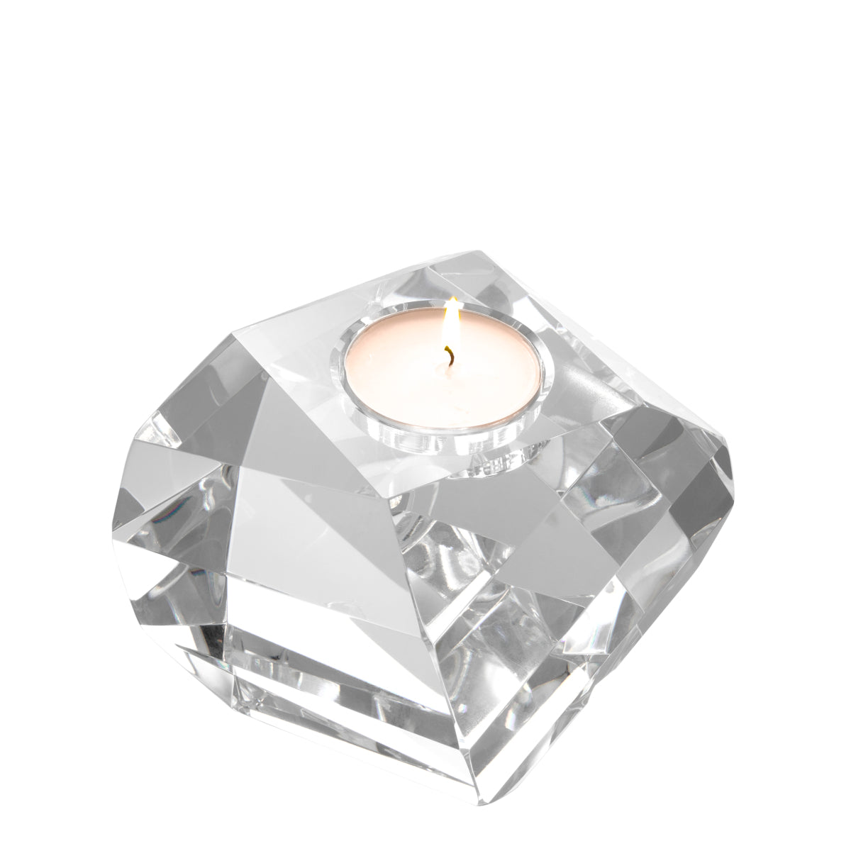 Crystal Tealight Holder Lucidity | Eichholtzmh.com