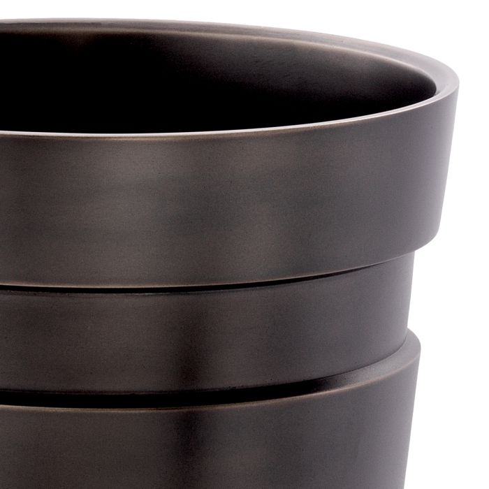 Vase Apex bronze highlight finish