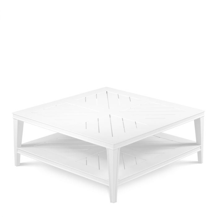 Outdoor Coffee Table Bell Rive square white