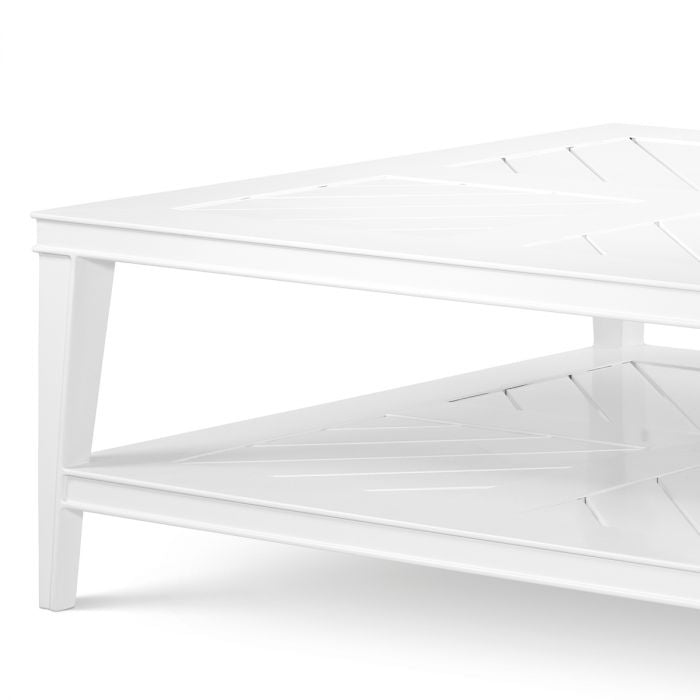 Outdoor Coffee Table Bell Rive square white