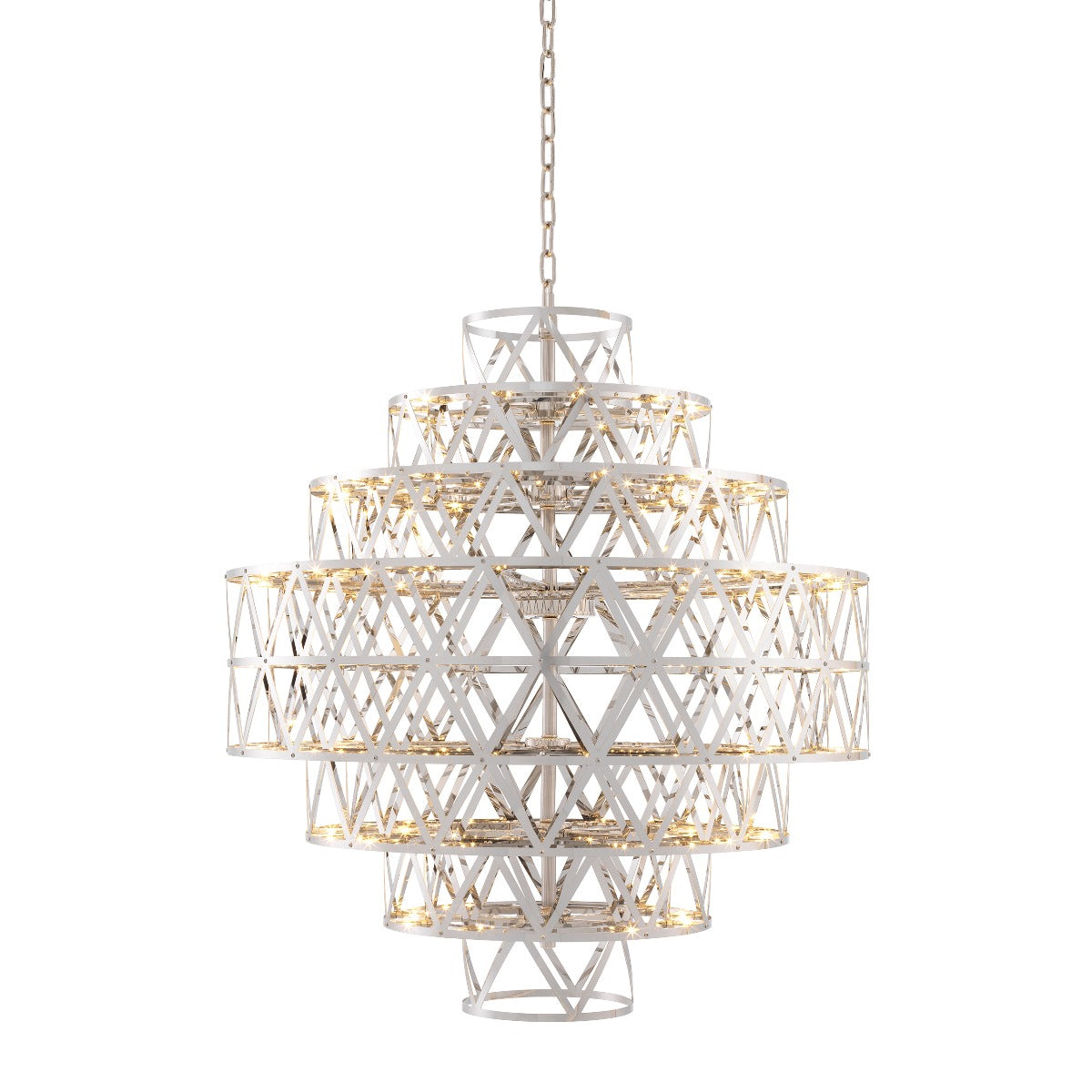 Metal Geometric Chandelier Clinton | Eichholtzmh.com
