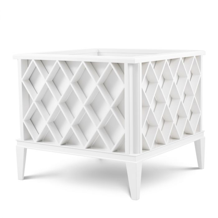 Outdoor Planter Ocean Club white