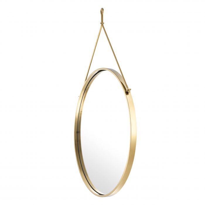 Mirror Morongo gold finish