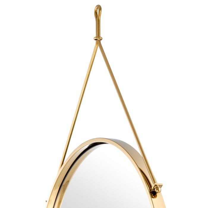 Mirror Morongo gold finish