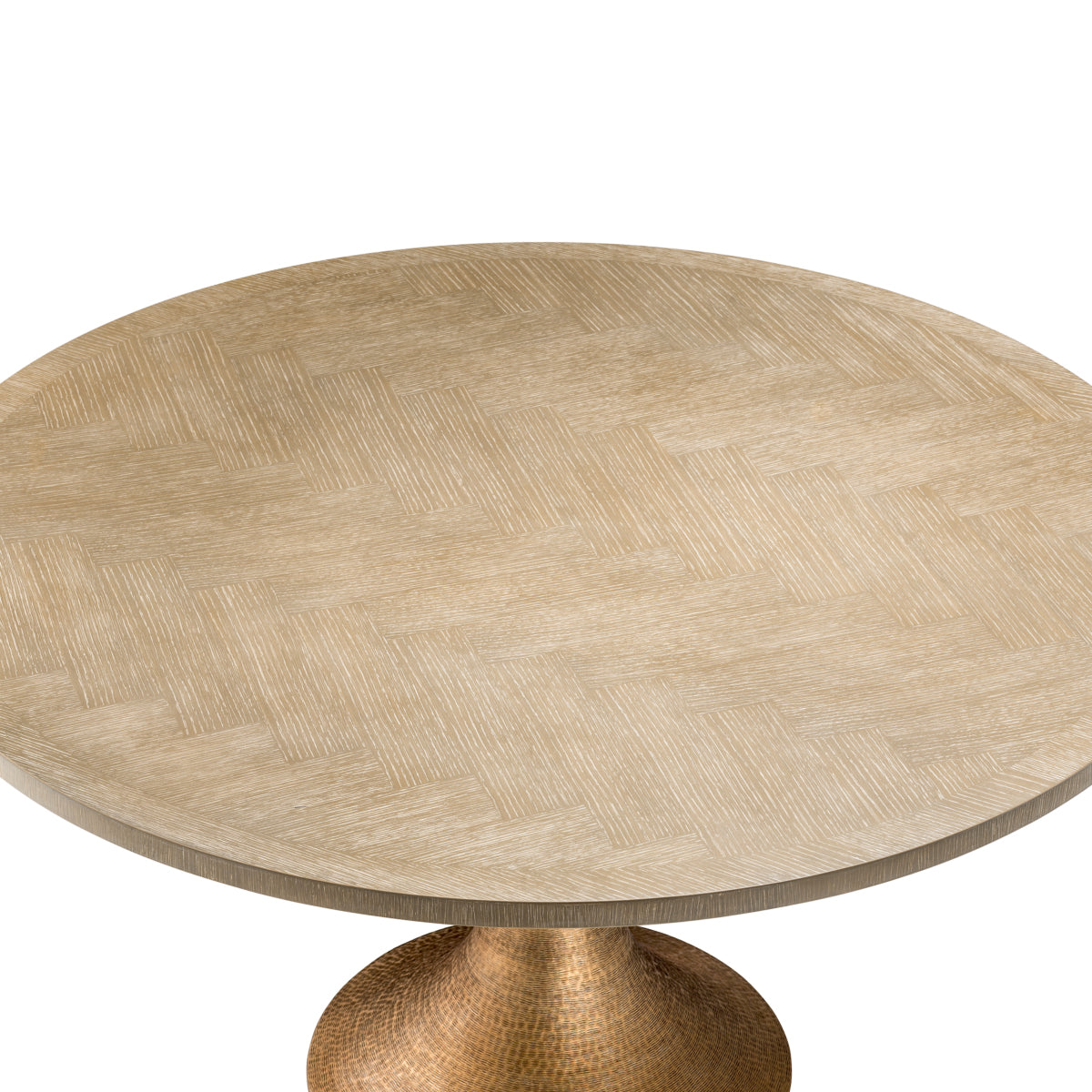 Washed Oak Dining Table Melchior