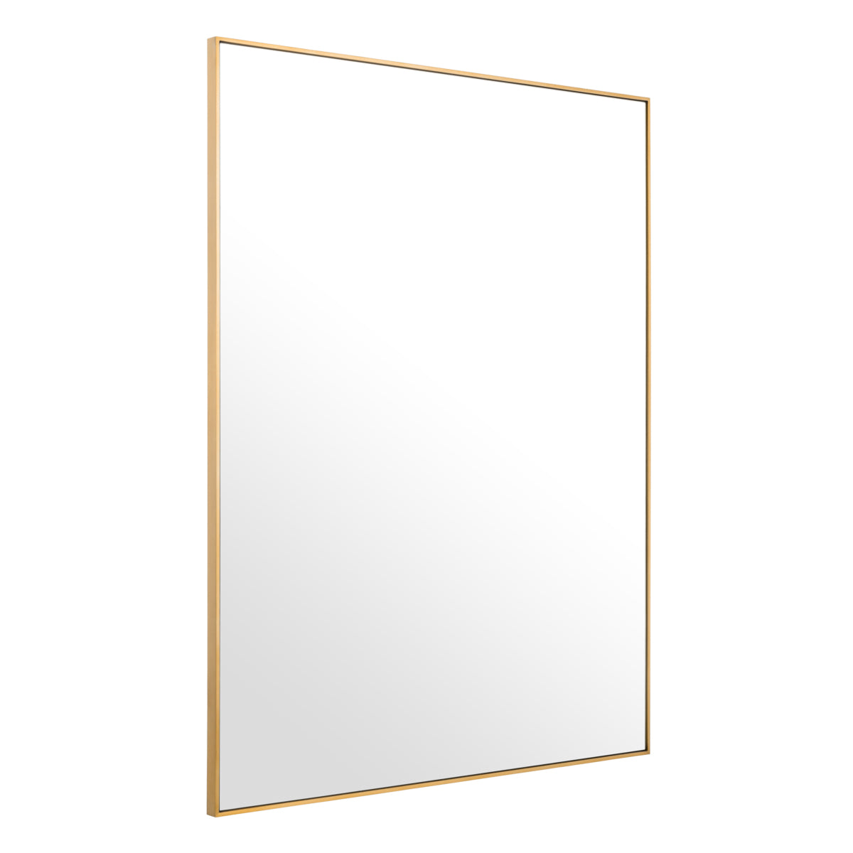 Brushed Brass Mirror XXL Redondo