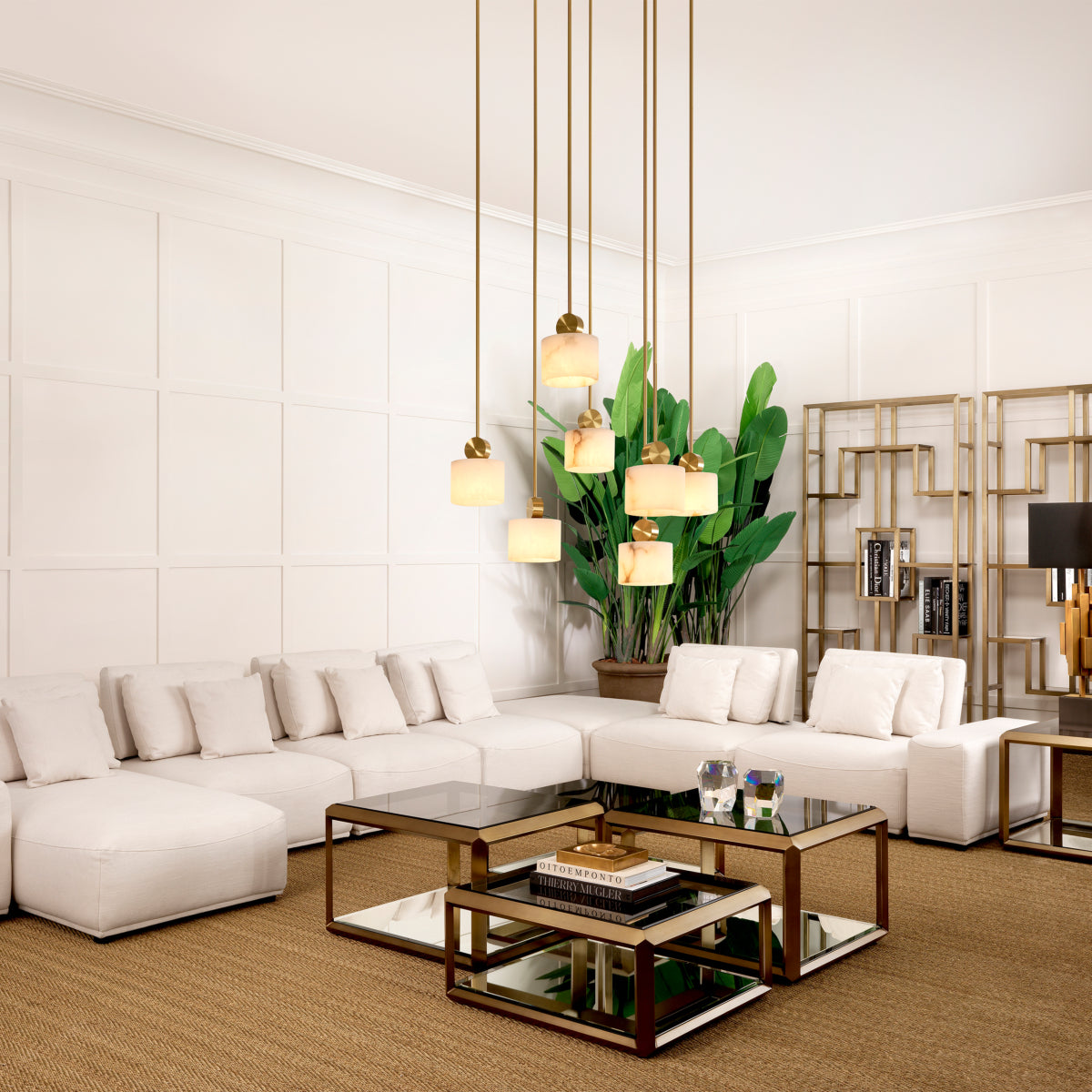 Brass Coffee Table Set (4) Callum | Eichholtzmh.com